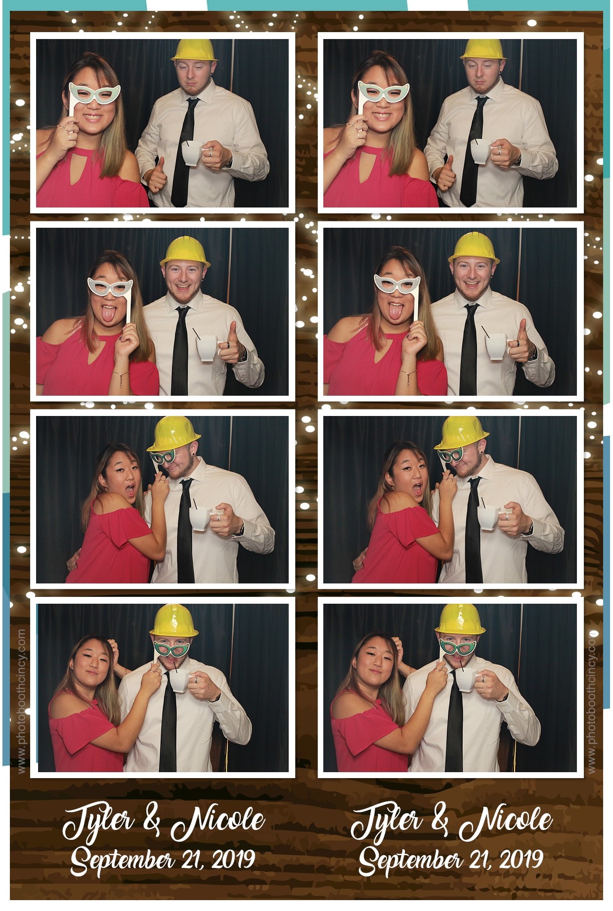 Nicole Lahrmann & Tyler Wilson | View more photos from the event at gallery.photoboothcincy.com/u/PhotoBoothCincy/Nicole-Lahrmann-Tyler-Wilson